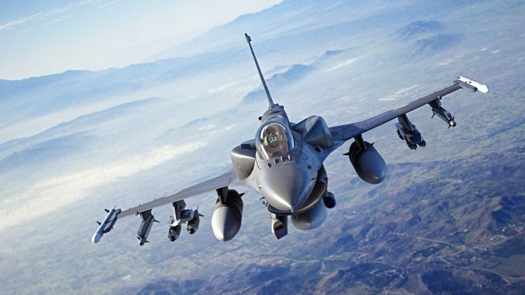 αεροσκάφος F 16 συνετρίβη στη θάλασσα στην Ελλάδα Ο πιλότος